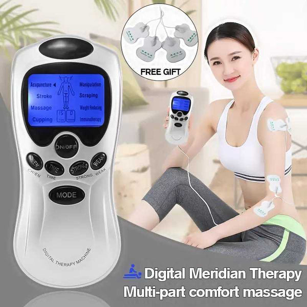 Digital Meridian Therapy Machine – Multi-Part Comfort Massage Device with Free Pads